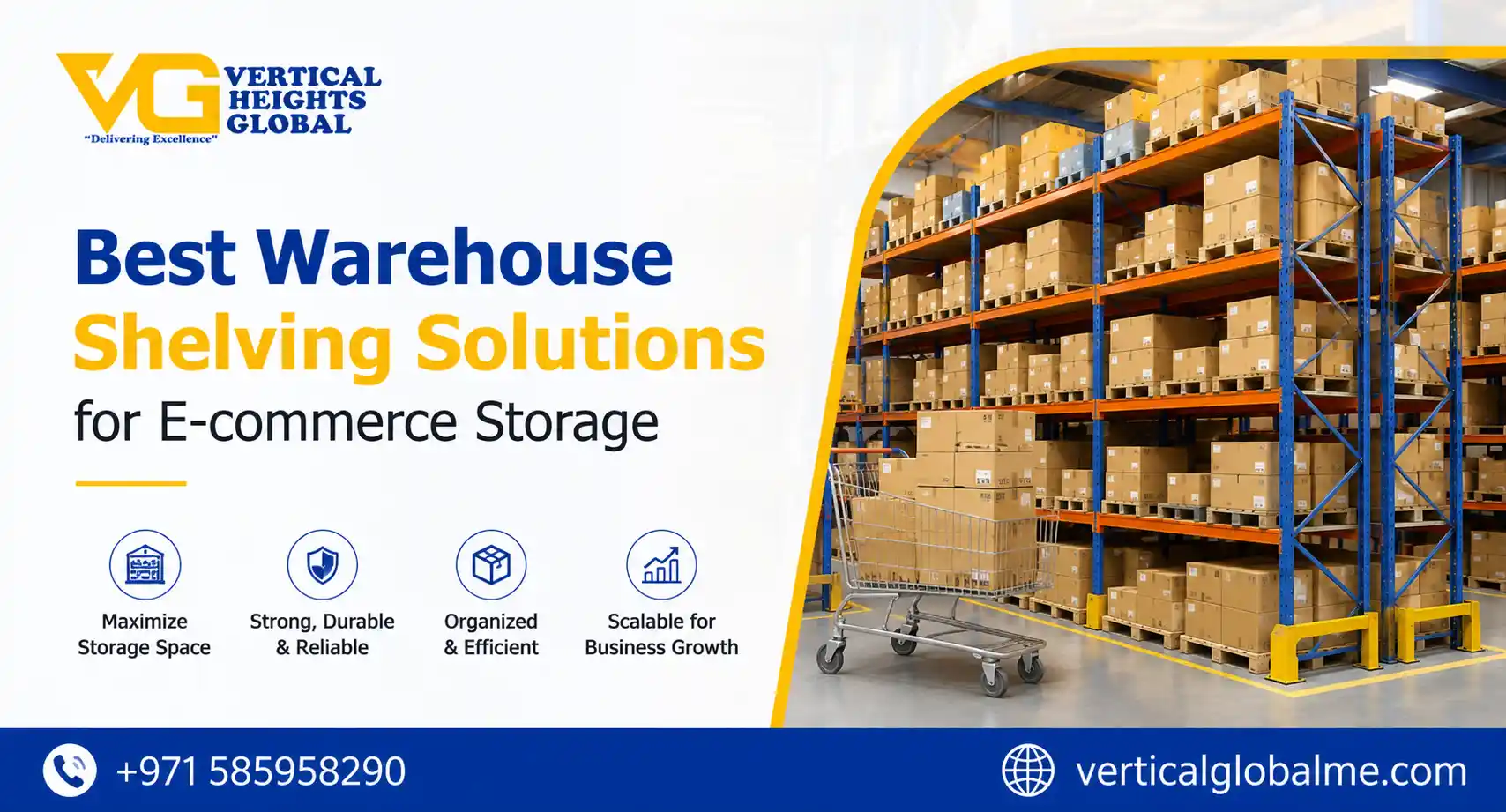 Warehouse shelving solutions